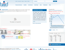 Tablet Screenshot of beedinvest.com